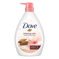 Item Form Gel Skin Type All Brand Dove Scent Unscented Material Feature Gluten Free Material Type Free Oil Free Age Range (Description) Adult Number of Items 1 Net Quantity 1000.0 millilitre Special Feature Moisturizing, Cruelty Free See less About this item NOT JUST A BODY WASH, IT’S A MOISTURIZER TOO: Dove Almond Cream & Hibiscus Relaxing Care Nourishing Body Wash is a unique blend of naturally derived cleansers and plant-based moisturizer that effectively cleanses your body while also nourishing it NUTRIM MOISTURE FOR GENTLE CARE: Infused with Dove’s unique formula, Nutrium Moisture, containing the same moisturizing ingredients as lotions, this moisturizing mild shower gel deeply nourishes your skin while also strengthening the skin’s natural moisture barrier INDULGE YOURSELF IN SELF-CA Dove Body Wash, Cream Body, Almond Cream, Cleanse Your Body, Pump Bottle, Body Cleanser, Sweet Scents, Skin Care Moisturizer, Hydrate Skin