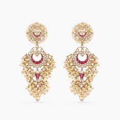 Luxury Silver Temple Jewelry Chandbalis, Luxury Chandbali Earrings With Cubic Zirconia, Chandbali Earrings, Semi Precious Stones, 925 Silver Jewelry, Old World Charm, Gold Plated Silver, Finials, Gold Plating