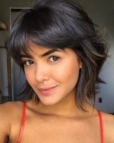 Short Hair With Bangs, Haircuts With Bangs, Grunge Hair, Short Bob Hairstyles, Great Hair, Hairstyles Haircuts, Hair Dos, Bobs Haircuts