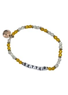 Adorn your arm with our Setter Beaded Bracelet and let good energy and compliments flow. Stack this beaded beauty with our other inspirational bracelets and enjoy a daily reminder of self-love, kindness and positive vibes! 3 Bracelets for $15, No Code Needed! Volleyball Gifts, Gifts For Parents, Inspirational Bracelets, Diy Bracelets Easy, Hot Gifts, A Daily Reminder, Saint Petersburg, Good Energy, Parent Gifts