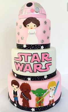 a star wars themed cake on instagram