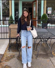 Coffee Date Outfits, Early Fall Outfits, Uni Outfits, Cute Fall Outfits, Outfit Inspo Fall, Fall Fashion Outfits