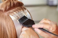 Should you use highlights or full color to cover gray? This post covers the pros and cons of each for hiding gray roots and enhancing your natural tones. Hair Dye Allergy, Lightening Dark Hair, Color Correction Hair, Organic Hair Color, Cleveland Clinic, Adrenal Fatigue, Organic Hair, Hair Colorist, Hair Coloring