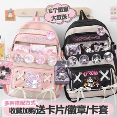 Kuromi Cinnamoroll My Melody Schoolbag Girls Backpack Large Capacity Student Bag 100% Brand New & High Quality  Color:  (As Shown in Picture) Size: 45*30*13cm Material: Nylon Package: 1 Bag Style Backpack Material Nylon Size Medium Closure Zip Features Zip-Around Department Unisex Kids Bag Height 45cm Bag Width 30cm Bag Depth 13cm Theme Anime Character Family My Melody Character Kuromi, Cinnamoroll, My Melody Occasion All Occasions Brand Unbranded Country/Region of Manufacture China Kuromi Backpack, Sanrio Backpack, Girls Backpack, Kids Bag, Kuromi Cinnamoroll, Kids' Bag, Backpack Material, Student Bag, Large Backpack