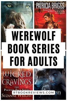 the cover to werewolves book series for adults