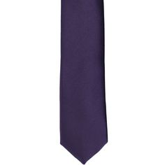 This lapis purple premium tie is cut to our skinniest and trendiest, 2-inch width. Its heavyweight woven material and smooth, satin finish provide a sharp look that is suited for your most formal occasions. We recommend this shade for a very dark and subdued purple color. See it in person by requesting a free color swatch. Product Features Skinny 2" width, at the widest point 57" length, tip to tip Color is lapis purple Made from 100% Polyester Microfiber Smooth, satin finish Imported Formal Purple Standard Tie, Elegant Purple Neckwear For Black Tie Event, Classic Purple Neckwear For Formal Occasions, Purple Standard Tie For Black Tie Events, Formal Purple Tie, Fitted Purple Suit And Tie Accessories For Party, Classic Purple Adjustable Suit And Tie Accessories, Pocket Squares, Color Swatch