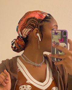 Afro Hair Wrap, Braid With Scarf, Headwrap Hairstyles, Braided Scarf, Head Wrap Styles, Hair Wrap Scarf, Hair Scarf Styles, Girls Natural Hairstyles, Head Scarf Styles