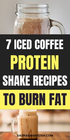 Coffee Protein Shake Recipes, Instant Iced Coffee, Easy Iced Coffee, Iced Coffee Protein Shake, Coffee Protein Shake, Coffee Shake