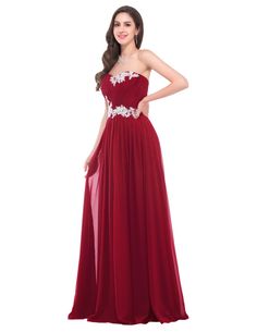 Pretty Beaded Sequins Floor Length Sweetheart Bridesmaid Dress - Uniqistic.com Chiffon Maxi Dress With Sweetheart Neckline For Banquets, Chiffon Evening Dress With Sweetheart Neckline For Prom, Chiffon Evening Dress With Sweetheart Neckline For Banquet, Embellished Floor-length Chiffon Dress, Chiffon Prom Gown With Sweetheart Neckline, Chiffon Evening Dress With Sweetheart Neckline, Chiffon Gown With Sweetheart Neckline For Prom, Chiffon Maxi Dress With Sweetheart Neckline For Prom, Strapless Chiffon Evening Dress For Bridesmaid