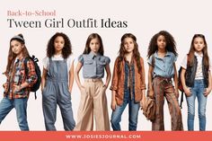 40+ Back-to-School Teen Girl Outfits (2024) - Josie's Journal Gen Z High School Outfits, Back To School Fashion 2024, Middle School Outfits 2024, 2024 Teen Girl Outfits, Teen Style 2024, Teen Girl Fashion Trends 2024, 2024 School Outfits, Preteen Outfits For Girls, 6th Grade Girl Outfits