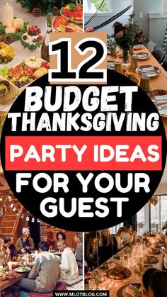 Budget thanksgiving party ideas for your guest Budget Thanksgiving, Thanksgiving Party Ideas, Homemade Banners, Thanksgiving Bingo, Thanksgiving Brunch, Thanksgiving Potluck, Thankful Tree, Express Gratitude, Thanksgiving Party