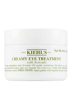 Kiehl's Since 1851 - Creamy Eye Treatment with Avocado Eye Texture, Hydrating Eye Cream, Brightening Eye Cream, Cats Diy Projects, Best Eye Cream, Get Ready With Me, Eye Creams, How To Make Light, Eye Area