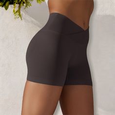 The Anna-Kaci Women's High Waist Seamless Ribbed Biker Shorts are a stylish and functional addition to your activewear collection. Made from soft, stretchy ribbed fabric, these biker shorts feature a high waist design that provides excellent support and a flattering fit. The seamless construction ensures maximum comfort and freedom of movement, making them perfect for workouts, yoga sessions, or casual wear. Pair these versatile shorts with a crop top, sports bra, or oversized tee for a chic and High Stretch Breathable Athletic Shorts, Seamless Solid Athletic Shorts For Gym, High Stretch Seamless Yoga Shorts, High Stretch Moisture-wicking Seamless Shorts, Moisture-wicking High Stretch Seamless Shorts, Stretch Solid Color Athletic Shorts, Breathable Solid Biker Shorts For Gym, High Stretch Seamless Athletic Shorts For Pilates, Solid Activewear With Built-in Shorts In Seamless Fabric