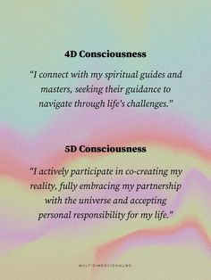 4D vs 5D consciousness. We often “flip” between these during our spiritual awakenings. 5d Consciousness Quotes, 3d 4d 5d Consciousness, 5d Spirituality, Higher Consciousness Art, Quantum Spirituality, 5d Reality, 5d Ascension, Lillith Goddess, 5d Consciousness