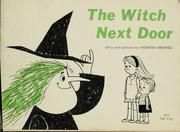 an old children's book about the witch next door, written in black and green