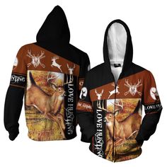 Love Hunting Custom Name Zip Hoodie For Deer Hunters In Daily Life available in T-shirt, hoodie, tank top, longsleeve, multi color and size S M L XL XXL 3XL 4XL 5XL. Shipping from the US. Easy 30 day return policy - Shop now! 6.1-ounce, 100% cotton .Double-needle neck, sleeves and hem; Roomy Unisex Fit. Ash is 99% cotton, 1% poly; Sport Grey is 90% cotton, 10% poly; Dark Heather is 50% cotton, 50% polyester .Decoration type: Digital Print. Made by Gildan Black Hooded Top With Sublimation Print, Hip Hop Long Sleeve Fleece Top, Long Sleeve Fleece Hip Hop Tops, Hooded Tops For Outdoor Fall Season, Long Sleeve Fleece Tops In Hip Hop Style, Outdoor Fleece Hoodie Tops, Hip Hop Graphic Hoodie For Outdoor, Black Tops For Outdoor Fall Activities, Hooded Fleece Top For Outdoor