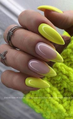 💅✨ Get ready to shine bright with our refreshing neon nail designs! From cute gradients to stunning patterns, these nails are guaranteed to turn heads. 💖 #NeonNails #NailArt #NailDesigns #ManicureInspo #BeautyHacks #NailIdeas #NailArtist #summernails Summer Nails Colors Designs, Gel French Manicure, Nails Yellow, Summer Acrylic Nails, Colorful Nail Designs, Pretty Nail Art, Neon Nails