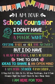 a chalkboard sign with the words i am your school teacher, i don't have a magic wand