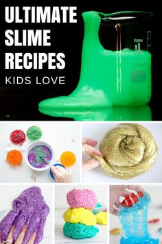 the ultimate slime recipe for kids to make