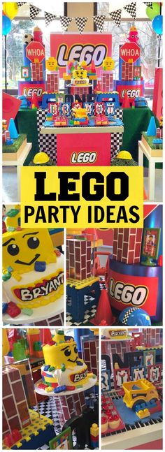 lego party ideas for kids and adults