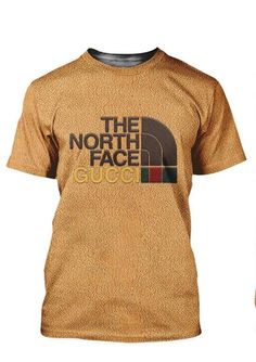 Gucci The North Face Luxury Brand T-Shirt Outfit For Men Women Outfit Trending 2023 Hype Wallpaper, Man Clothing, Women Outfit