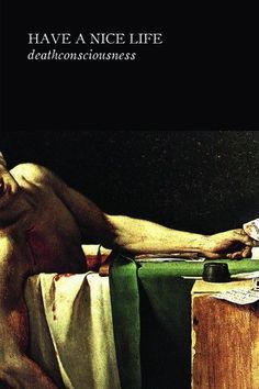 a painting of a man laying on top of a table