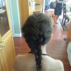 Easy Frenchbraid!! Cute Hairstyles, Dreadlocks, Hairstyles, Hair Styles, Hair, Beauty