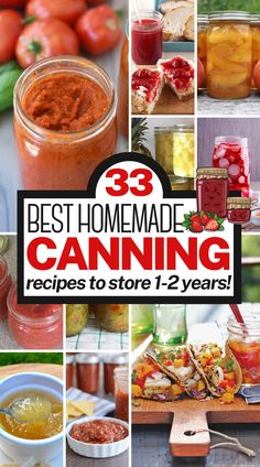 Master the art of canning with these step-by-step recipes. A must for anyone looking to enjoy fresh flavors year-round. Food Canning Ideas, Old Fashioned Canning Recipes, Beginner Canning Recipes, Amish Canning Recipes Homesteads, Canning Jar Ideas, Ball Canning Recipes, Things To Can