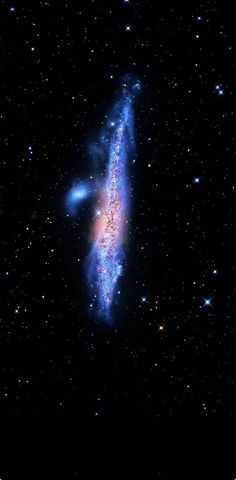 an image of a very large galaxy in the sky