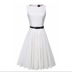 Vintage Sleeveless Dress White Vintage Dress, Vintage Dress, White Vintage, Vintage Dresses, Sleeveless Dress, Color White, Midi Dress, Womens Dresses, Dresses