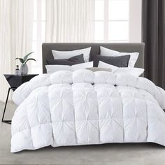 All-Season Goose Down Comforter | Yedwo Home White Down Comforter