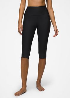 Lustrous sweat-ready capri leggings that instantly sculpt and stay where they should. Yoga Sculpt, Adjustable Bra, High Intensity Workout, Capri Leggings, Wide Waistband, Workout Challenge, Bottoms Pants, Yoga Pants, Womens Bottoms