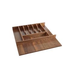 two wooden trays sitting on top of each other in front of a white background