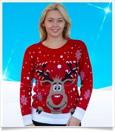 girl talk copy Xmas Reindeer, Cute Jumpers, Girl Talk, Festive Season, Red Christmas, Bright Red, Festival Season