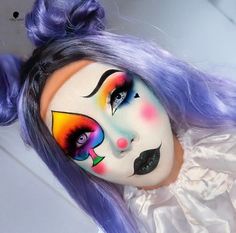 Colorful Makeup Ideas, Maquillage Harry Potter, Holloween Makeup, Maquillage On Fleek, Halloween Makeup Pretty, Face Art Makeup, Amazing Halloween Makeup, Horror Makeup