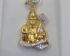 Hanuman Ji Locket, Hanuman Pendant Gold, Hanuman 3d, 12 Jyotirling, Hanuman Pendant, Locket For Men, Puja Decoration, God Pendant, Kids Gold Jewelry