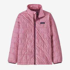 Patagonia Kids' Nano Puff® Brick Quilted Jacket Brick Quilt, Unique Quilt Pattern, Patagonia Nano Puff Jacket, Patagonia Nano Puff, Puff Jacket, Quilt Jacket, Patagonia Jacket