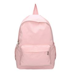 Back To School Supplies Student Schoolbag Large Capacity Outdoor Girls Backpack Solid Color Backpack Features: Multifunctional, suitable for all occasions: hiking, camping, traveling, school, outdoor activities or work, office, school or other indoor activities. lightweight shoulder straps, comfortable and breathable, can be close to the back of the body, make the strength more , reduce the pressure on the shoulders and neck, and bring you a light experience. Colorfast, odorless, durable, and . College Laptop Bag, Rucksack Style, School Rucksack, Colorful Backpacks, Bags For Teens, School Bags For Girls, Travel Handbags, Backpack Women, Shoulder Backpack