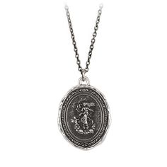 Pyrrha Aphrodite Goddess Talisman Necklace Silver Gaia Goddess, Persephone Goddess, Artemis Goddess, Hecate Goddess, Aphrodite Goddess, Goddess Jewelry, Antique Wax, Goddess Necklace, Goddess Of Love