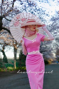 Ashley pink - retro vintage bow dress pencil 1930's Dresses, Mad Men Dresses, 1960s Dresses, Dresses 1950s, Pin Up Girl Vintage, 1930s Dress, Pink Retro, Pin Up Dresses, 1920s Dress