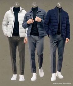 Get inspired with these men's fashion outfit ideas 💡 #minimalist #fashion #minimal #elegant #menfashion, https://www.theworldaccordingtome.org/shopping/1713370_men-s-capsule-wardrobe/? Formal Dresses For Men Winter, Minimal Winter Outfit Men, Formal Winter Outfits Men, Formal Jackets Men, Guys Fashion Casual, Mens Work Outfits, Mens Smart Casual Outfits, Fashion Minimal, Mens Business Casual Outfits