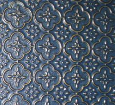 Navy Blue Gold WC-20 Kitchen Backsplash Navy Blue Backsplash, Ceiling Tile Backsplash, Painted Backsplash, Backsplash Inspiration, Plastic Ceiling, Diy Kitchen Projects, Cabinets Countertops, Beadboard Backsplash, Decorative Ceiling Tile