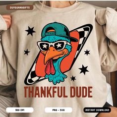 Cool Png, Thanksgiving Toddler, Thankful Turkey, Svg Thanksgiving, Thanksgiving Kids, Fall Kids, Purchase History, Kids Shirts, Png Files