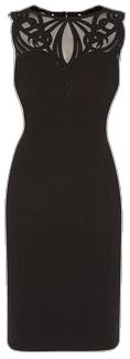 Chic Fitted Longline Bodycon Dress, Fitted Mini Dresses With Side Slits, Sleek Knee-length Bodycon Dress, Sleek Knee-length Elastane Bodycon Dress, Sleek Midi Bodycon Dress With Back Zipper, Fitted Longline Midi Dress For Night Out, Workwear Dresses With Side Slits, Elegant Longline Bodycon Midi Dress, Elegant Fitted Longline Midi Dress