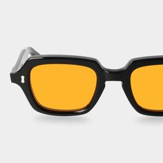 Sunglasses Unisex TBD Eyewear Oak Eco Black | Orange. Sleek black with bold orange lenses capture attention with a modern and vibrant aesthetic, these bold Oak sunglasses are sustainable handmade in Italy with an eco-conscious mindset for a contemporary edge. Lens: 100% UV protection. Filter: Category 2