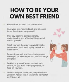 Be Your Own Best Friend, Your Own Best Friend, Own Best Friend, Best Life Advice, Personal Growth Motivation, Self Healing Quotes