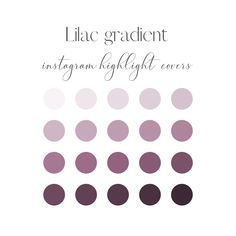 the cover for lila gratient's instagramn light covers