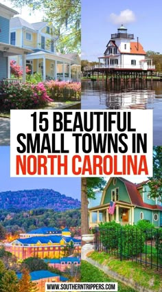 Beautiful Small Towns in North Carolina North Carolina Bucket List, North Carolina Vacations, North Carolina Beaches, Living In North Carolina, Road Trip Places, Carolina Mountains, North Carolina Travel, Vacation Locations