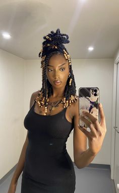 Braids For Black, Short Box Braids Hairstyles, Short Box Braids, Quick Braided Hairstyles