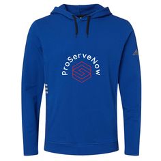 adidas® Lightweight Hooded Sweatshirt Blue Hooded Sweatshirt For Sports Events, Collegiate Blue Hooded Sweatshirt, Collegiate Cotton Sweatshirt With Double-lined Hood, Collegiate Team-colored Hooded Sweatshirt, Team-colored Cotton Hooded Hoodie, Cloth Bags, Hooded Sweatshirts, Adidas, Sweatshirts